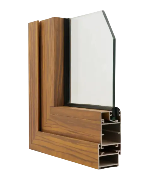 aluminium casement door